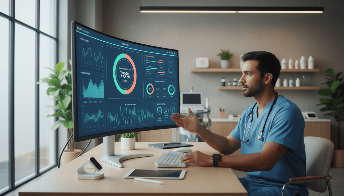 Navita Systems platform dashboard showing AI-powered learning and healthcare infrastructure